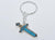 Minecraft Diamond Sword Metal Keychain