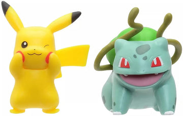 Pokemon 2 Inch Battle Figure Pack § Pikachu vs. Bulbasaur