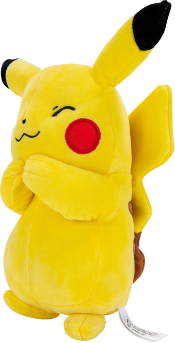 Pokemon 8 Inch Collector Plush § Pikachu Winking