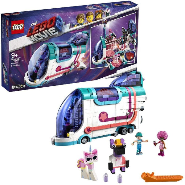 The LEGO Movie 2 70828 Pop-Up Party Bus 1013 Piece Building Set