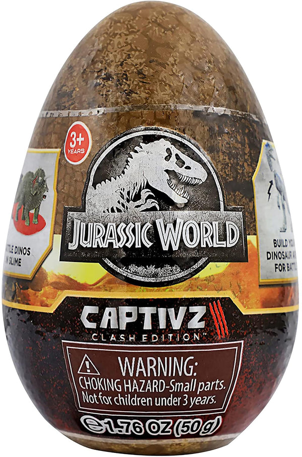 Jurassic World CAPTIVZ Clash Edition Slime Egg § One Random