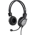 BLUESTORK Casque-Micro multifonctionnel MC201 - Compatible Windows, MAC, Smartphone, Tablette pour un usage polyvalent