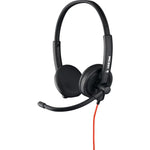 Casque stéréo Hi-fi avec micro - BLUESTORK - Micro flexible et rotatif et arceaux ajustables - Compatible PC - (MC301)