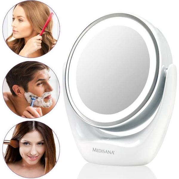 Medisana Miroir cosmétique 2-en-1 CM 835 12 cm Blanc 88554