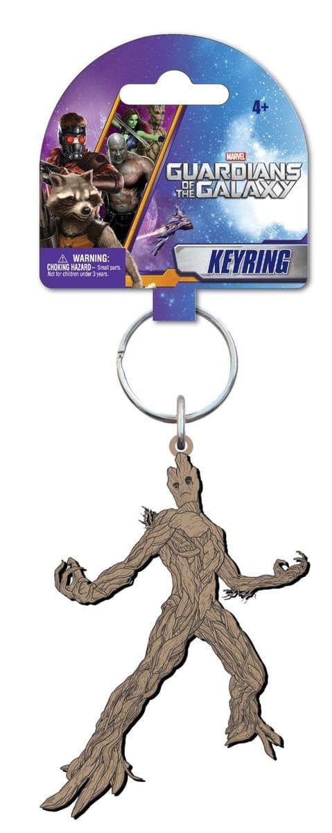 Marvel Guardians Of The Galaxy Soft Touch PVC Key Ring: "Groot"