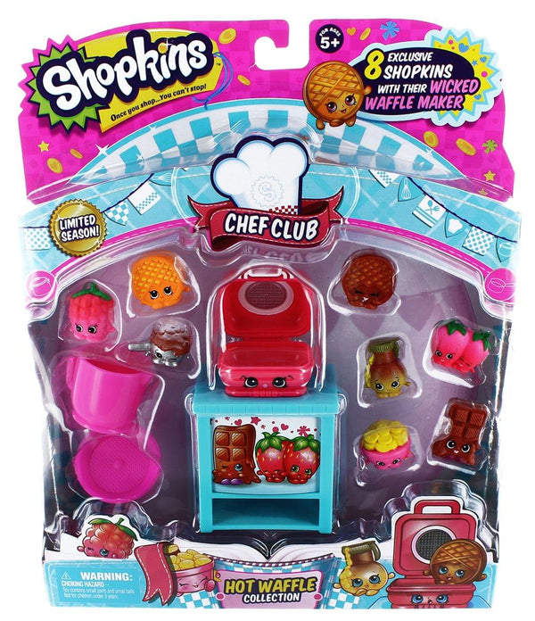 Shopkins Season 6 Chef Club Themed Set Waffle