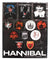 Hannibal Television Series 13-Piece Sticker Sheet