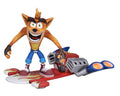 Crash Bandicoot 5.5-Inch Crash w/ Jet Board Deluxe Action Figure