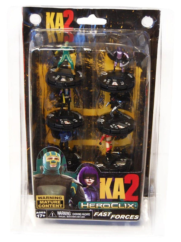 Neca HeroClix Kick Ass 2 Fast Forces 6-Mini Figure Pack