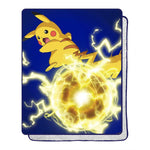 Pokemon Electro Shock 40 x 50 Inch Silk Touch Throw Blanket