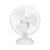 Ventilateur de table OCEANIC - 30W - Diametre 23 cm - 2 vitesses - Oscillant - Blanc