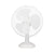 Ventilateur de table OCEANIC - 40W - Diametre 30 cm - 3 vitesses - Oscillant - Blanc