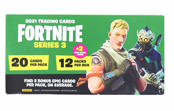 Fortnite Series 3 Trading Cards Fat Pack Box § 12 Packs