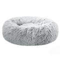 Pet Bed Dog Cat Calming Bed Medium 75cm Charcoal Sleeping Comfy Cave Washable