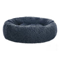 Pet Bed Dog Cat Calming Bed Medium 75cm Dark Grey Sleeping Comfy Cave Washable