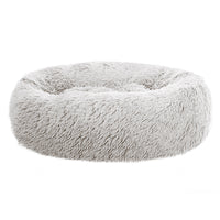 Pet Bed Dog Cat Calming Bed Medium 75cm White Sleeping Comfy Cave Washable