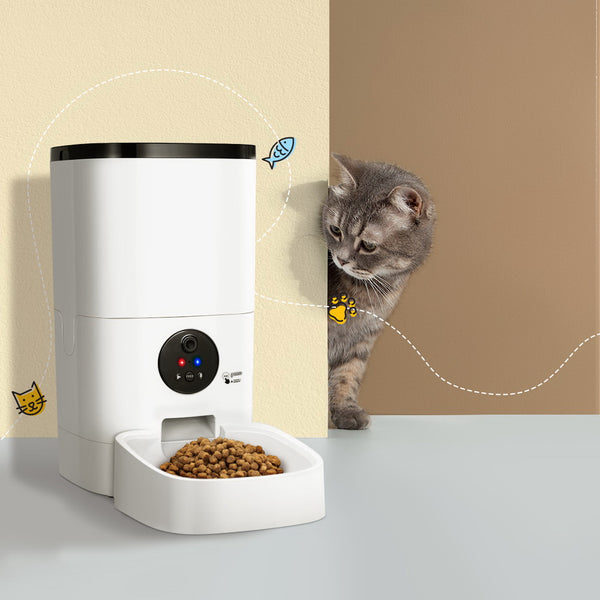 i.Pet Automatic Pet Feeder 6L Auto Camera Dog Cat Smart Video Wifi Food App Hd