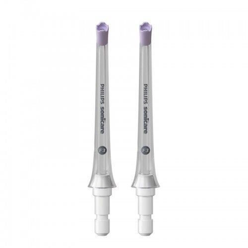 PHILIPS SONICARE HX3062/00 Pack de 2 canules QuadStream pour hyrdopulseur PowerFlosser