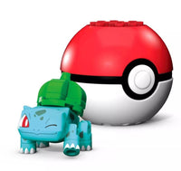 Pokemon Mega Construx Building Set § Bulbasaur w/ Poke Ball