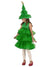 Glitter Christmas Tree Child Costume Medium