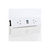 Elsafe Qikfit Twin Usb Fast Charger Tuf White