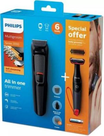 Philips Rasoio Elettrico Multigroom MG3710/85