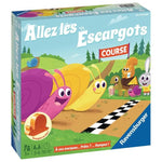 Allez les escargots - Ravensburger - Jeu desociété enfants - Jeu de parcours - 2 a 6 joueurs - Des 3 ans