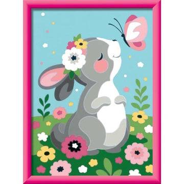 Numéro d'art - moyen - Lapin et papillon - Ravensburger