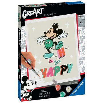 DISNEY MICKEY MOUSE - CreArt - grand - H is for Happy - Ravensburger