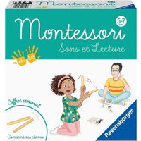 MONTESSORI - Sons et lecture  - Coffret sensoriel - Apprentissage des sons et de la lecture - Ravensburger - Des 5 ans