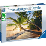 Puzzle 1500 pieces - Plage secrete - Ravensburger - Puzzle adultes - Des 14 ans