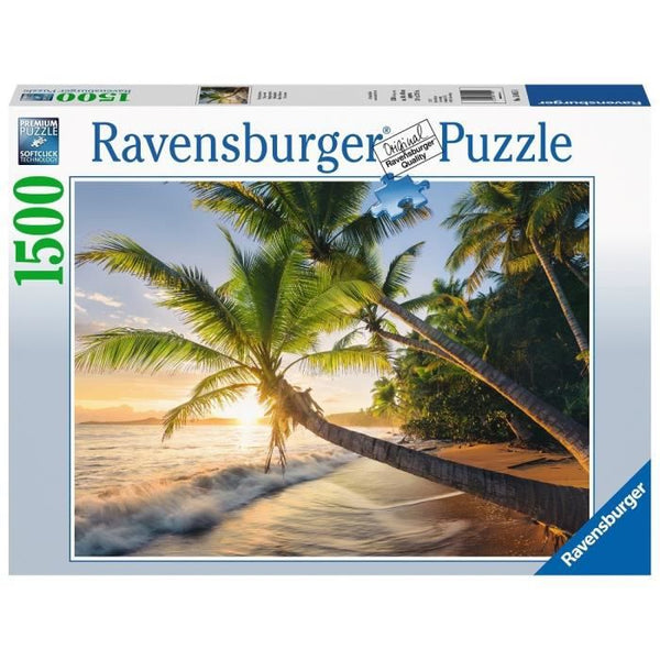 Puzzle 1500 pieces - Plage secrete - Ravensburger - Puzzle adultes - Des 14 ans