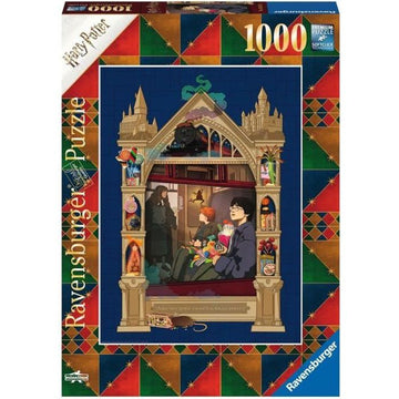 Puzzle 1000 p - Harry Potter en route vers Poudlard (Collect. Harry Potter MinaLima)