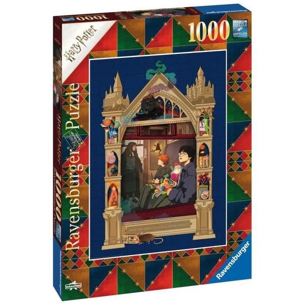 Puzzle 1000 p - Harry Potter en route vers Poudlard (Collect. Harry Potter MinaLima)