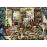 Escape puzzle - Atelier d'artiste - Ravensburger - Puzzle Escape Game 759 pieces - Des 14 ans