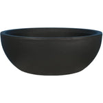 RIVIERA - Coupe pot de fleurs - granit D50 - noir