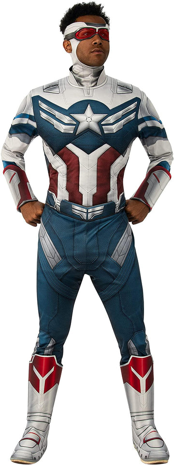 Marvel Falcon Captain America Deluxe Mens Costume § Standard