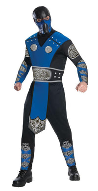 Mortal Kombat Sub Zero Costume Adult Large 42-44