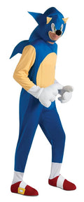 Deluxe Sonic The Hedgehog Costume Adult One Size Fits Most Up To 44