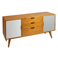 Sideboard Aarhus Mindi wood (145 x 45 x 75 cm)