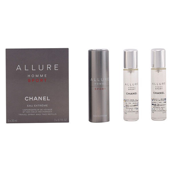 Men's Perfume Set Allure Homme Sport Chanel (3 pcs)