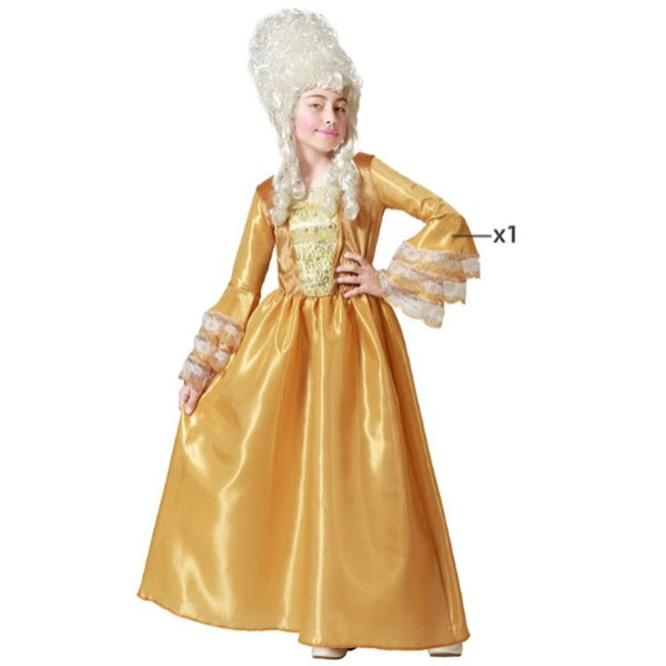 Costume for Children Female Courtesan Golden