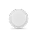 Set of reusable plates Algon White Plastic 17 cm (25 Units)