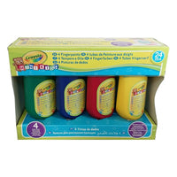 Painted Crayola Fingers Washable (4 pcs)