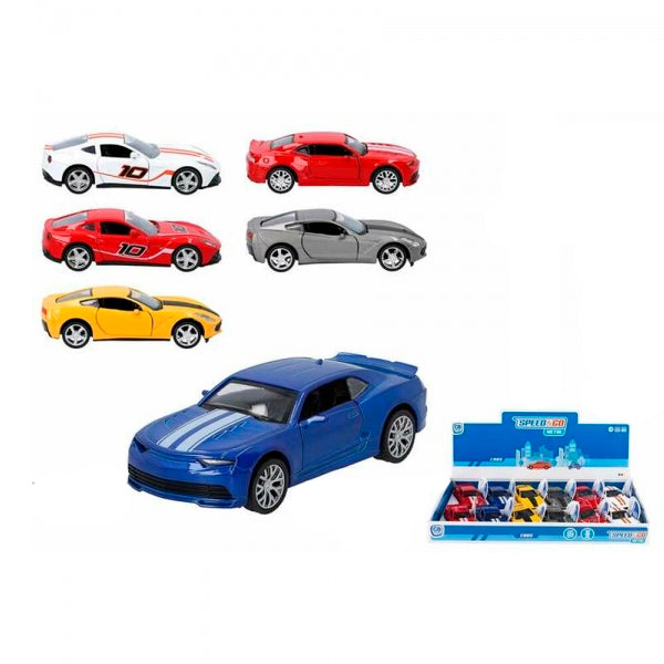 Toy car Metal Speed & Go 1:32 (12 pcs)