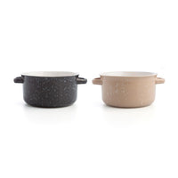 Set of bowls Quid Habitat Stoneware 50 cl (2 pcs)