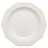 Flat plate Churchill Artic White Ceramic White China crockery Ø 27 cm (6 Units)