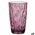 Glass Bormioli Rocco Diamond Purple Glass (470 ml) (6 Units)