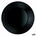 Deep Plate Luminarc Harena Black Glass (Ø 23,5 cm) (24 Units)