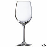 Wine glass Ebro Transparent Glass (470 ml) (6 Units)